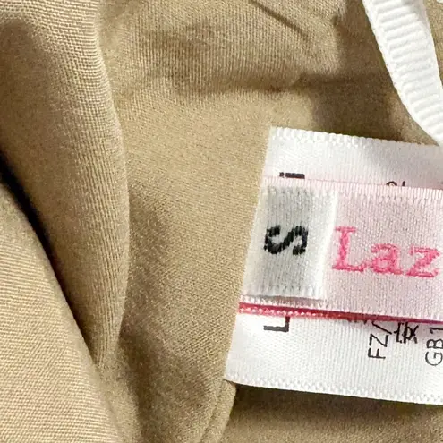 Japanese Kawaii Y2K Cottagecore Brown Bow Mini Skirt Skorts Size XS