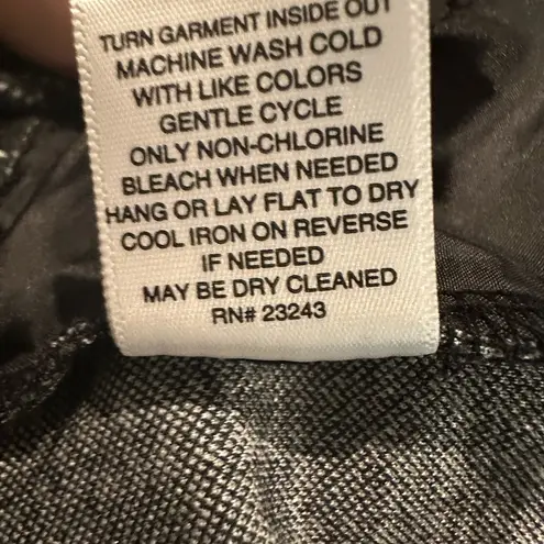 New with tags Windowpane Pants by ny&C wide leg Black Size M