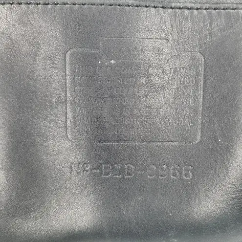 Coach Vintage  Legacy Hobo‎ Shoulder Bag Purse Black Leather Top Zipper 9966