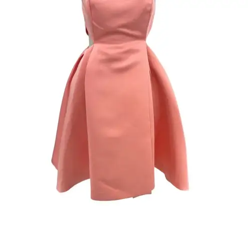 Halston Heritage  Cut Out Dress Parfait Pink Fit & Flare Size 6‎
