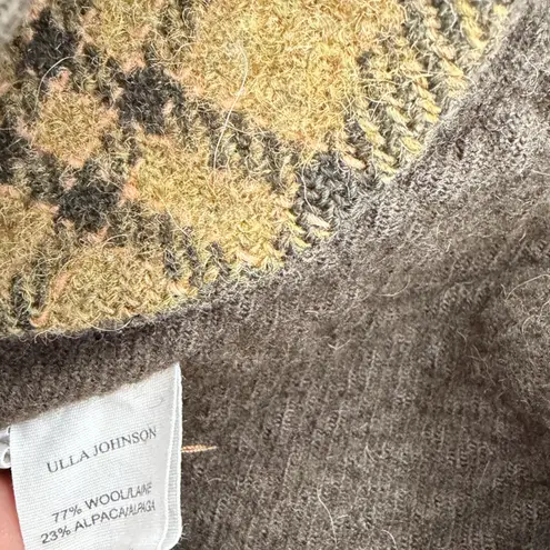 Ulla Johnson Thea Plaid Jacket size large