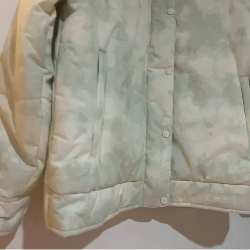 Free People Snow Bunny Slope Mint Light Green Puffer Jacket NWT Size L Size L