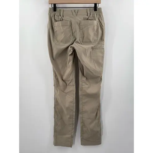 Duluth Trading Co Pants Size 4x33 Women's Dry on the Fly Slim Leg Wicking Fabric Tan