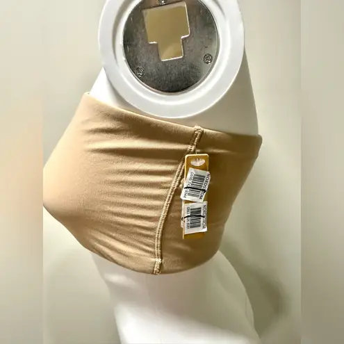 SKIMS Fits Everybody Bandeau Bra Top Nude Tan Strapless Size L Seamless NWT