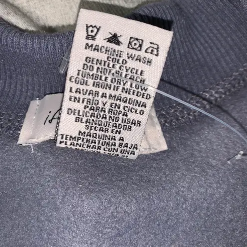 If It Were Me '''' Women Sweatshirt With Stars Crew Neck Size Large Gray