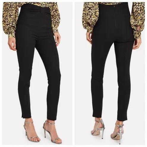 Veronica Beard Ferdinand Bow Accented Skinny Pants Trousers Black Women’s Size 0