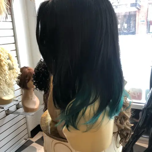 Wig for sale green black chicago style 2020 wig