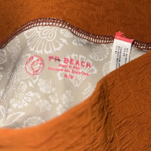 Free People New  Farrah Dylan Honey Ginger Swim Bikini Bottoms Size Medium