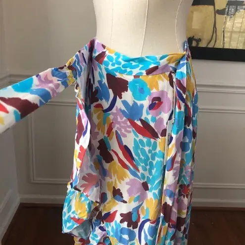 Capulet Louisa Floral Wrap Ruffle Skirt S