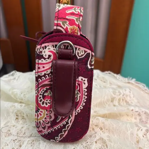 Vera Bradley  Burgundy and Pink Phone Case