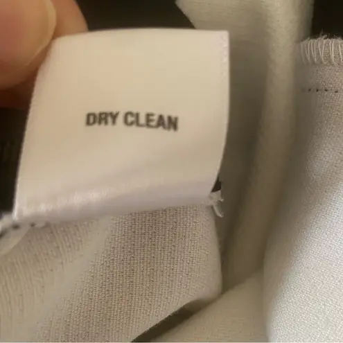 Victor Alfaro White Black Colorblock Skirt Size X Small