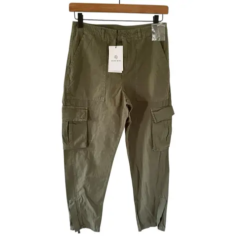 ANINE BING NEW Military Trouser Olive Green