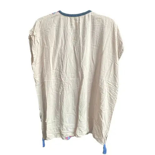 Lovestitch Adriana Caftan Tunic Dress Tea Dye Size Medium to Large