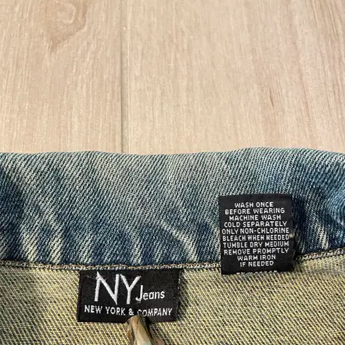 New York And Company  Jean jacket 