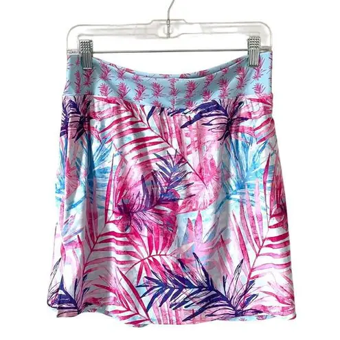 Skort Obsession Golf Fitness Athletic Skirt Skort Pink Blue Size Large NEW