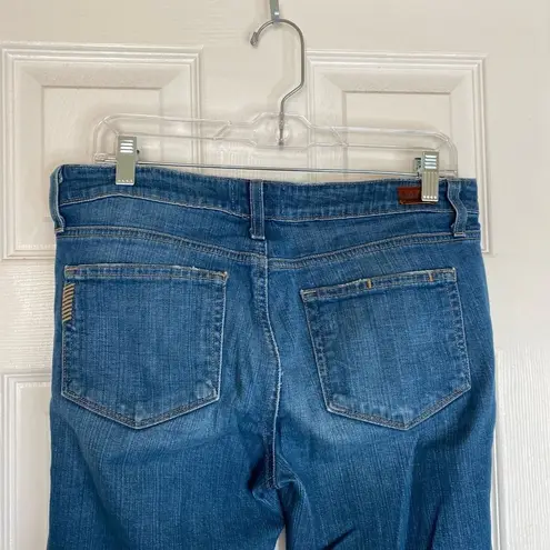 Paige  Jimmy Jimmy Crop Jeans Size 29 Whiskering Medium Wash