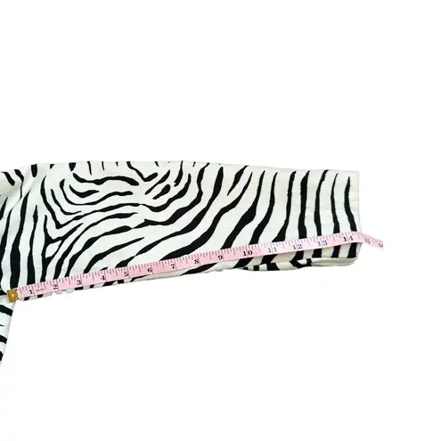 Donna Morgan Vintage Zebra Print Jacket Petite Size 4