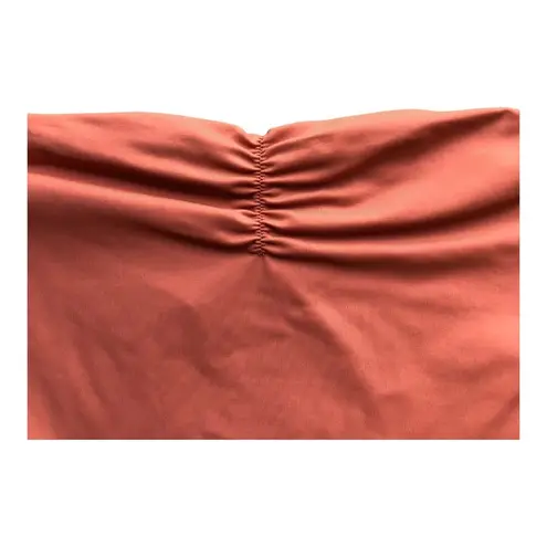 ANDIE NWT The Symi Sustainable High Leg Cut Low Rise Bikini Bottom Cedar XXL