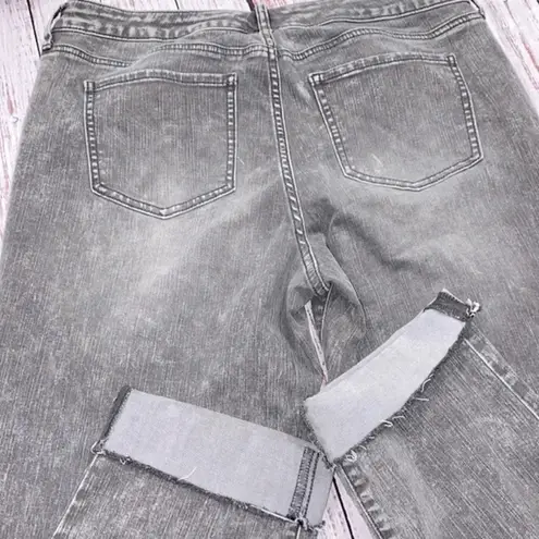 Wonderly grey girlfriend jeans size 12