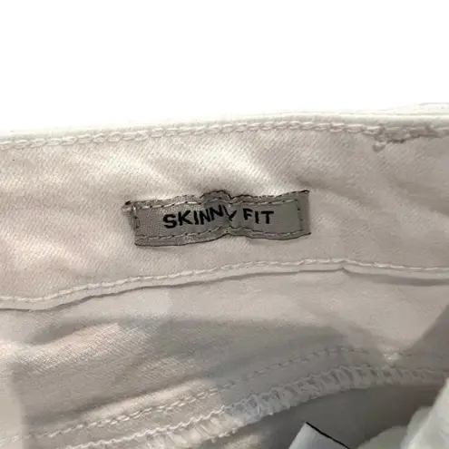 Judy Blue JEANS WHITE LACE PATCH SKINNY FIT SIZE 26