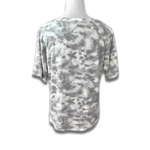 Jaclyn Intimates Sleepwear Short Sleeves Crew Neckline Relaxed Fit Gray W L NWT