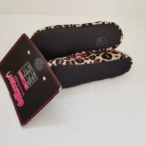 Dollhouse Slippers Animal Print Small size 5-6