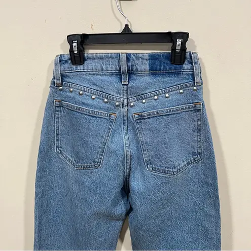 Abercrombie & Fitch NWT  High Rise 90s Relaxed 24 regular high waisted studded