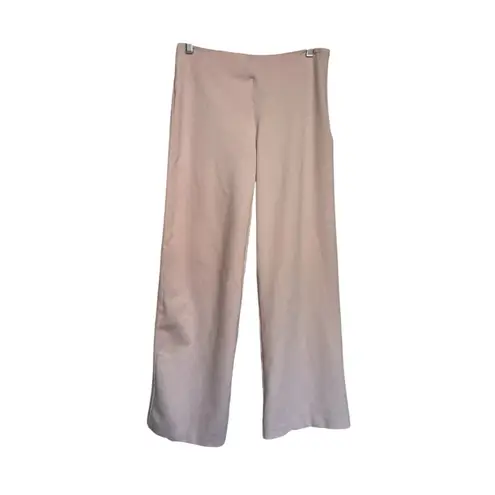 J. McLaughlin Pale Pink Wide Leg Trousers Ladies Dress Pants Career Minimalist 2