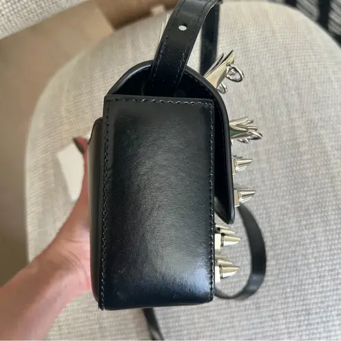 Givenchy Small 4G Studded Leather Shoulder Bag Purse in Black, New with Tags