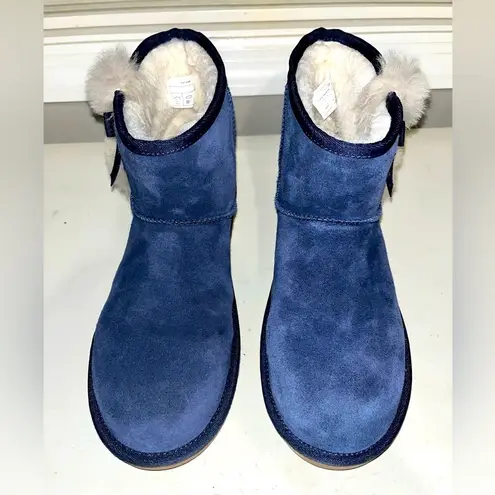 💙🩵 Uggs Koolaburra Short Boot with Bow Like New Condition🩵💙