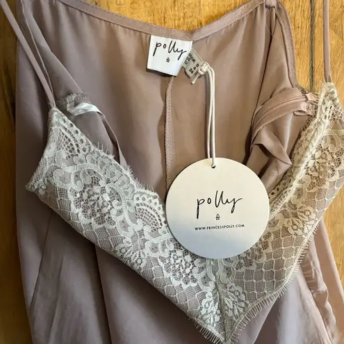 Princess Polly NWT  Inala Mini Dress Mauve Sz 4 *FLAW