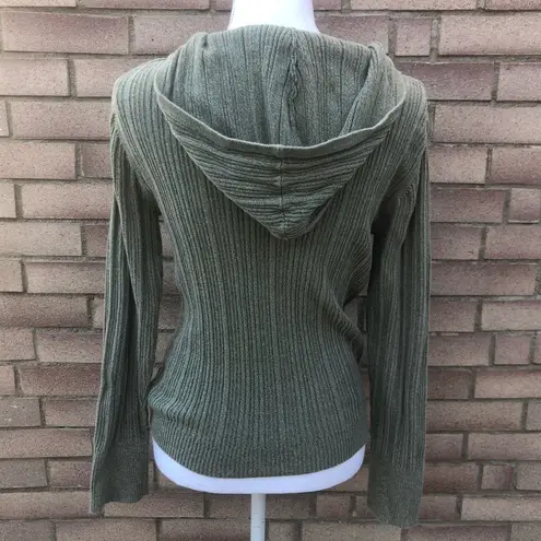 Natural Reflections Green hooded sweater Size Medium