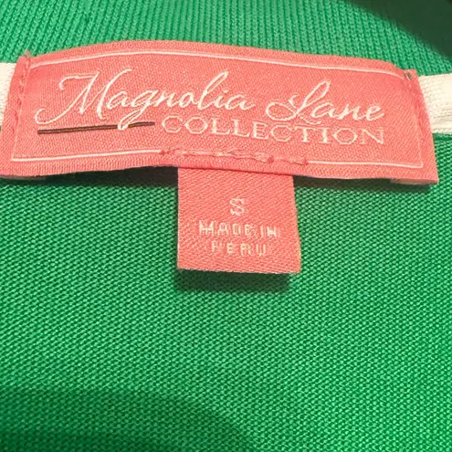 NWOT Magnolia Lane Masters polo, small Green