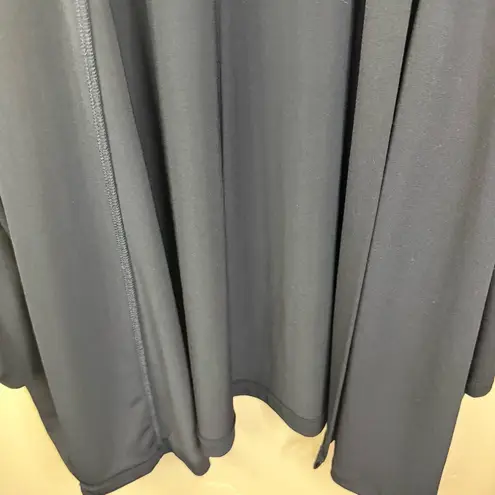 Ulla Popkin 24/26 Black Open Front Cardigan Flowy Career Office Wear