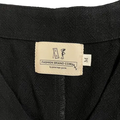 Fashion Brand Company by Penelope Gazin Taxi Linen Mini Dress M Limited Edition Yellow Size M