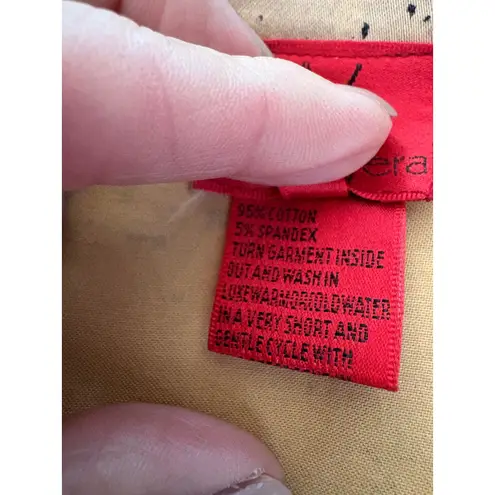 Very Vera Women XL Beige Black Speckled Studded Button Up Blazer Jacket Tan