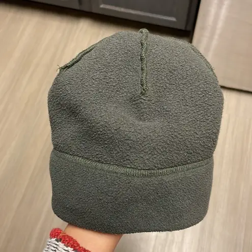 The North Face Olive Green Fleece Hat