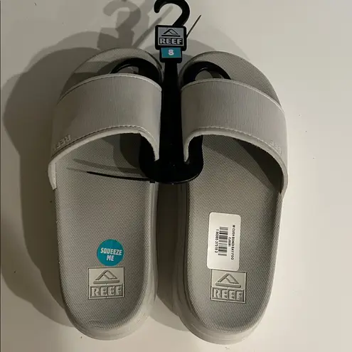 REEF Women's Cushion Bondi Bay Sandals, Color Fog, Size 9, NWT