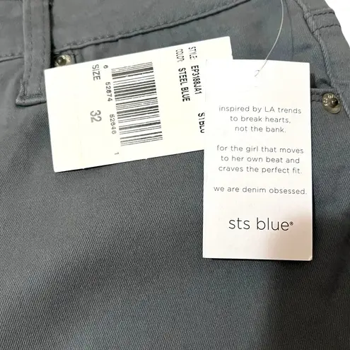 sts blue SIZE 32 Bella Five Pocket Straight Leg Pant - Steel Blue - Stitch Fix