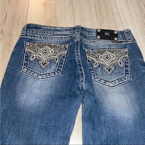 Miss Me bootcut boot blue jeans denim