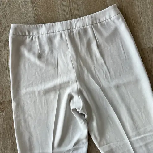 Joan Vass Womens White Dress Pants - 12