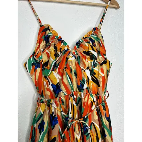 Commense Printed Cami Midi Dress S NWT