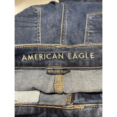 American Eagle  Hi Rise Jeggings Womens Size 12 Jeans Next Level Stretch Denim