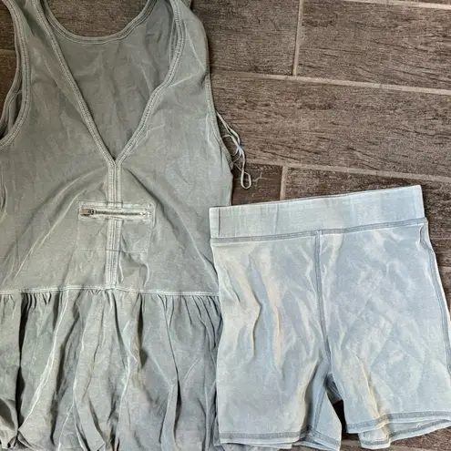 Free People NWT  FP Movement Hot Shot Bubble Set Summer Storm Small - Image 3