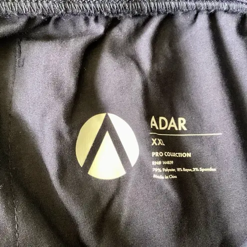 Adar Pro Womens Skinny Leg Yoga Pant Blue Size XXL