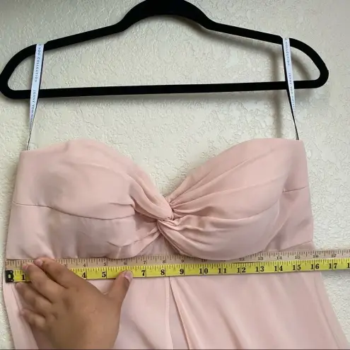 Jenny Yoo ‎ Dusty Rose Strapless Bridesmaids Dress size 8
