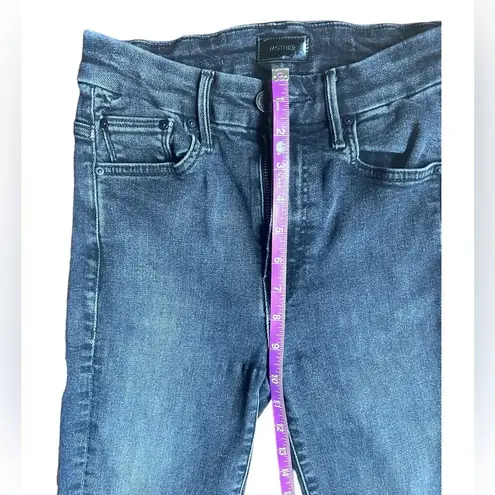 MOTHER The High Waisted Looker Jeans Black Hawk Size 24