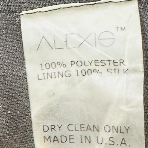 Alexis Neon Yellow Lace Black Satin Joggers Pants Size XS