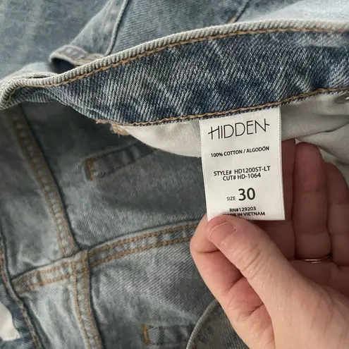 Hidden Jeans Tracey High Rise Straight Crop Jeans