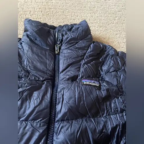 Patagonia  Down Puffer Coat In Navy Size XS Bin 179